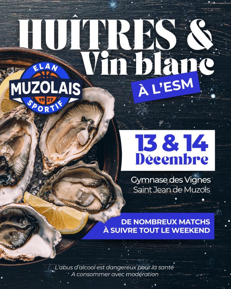 Weekend huîtres et vin blanc